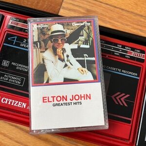Vintage 1974 Elton John's Greatest Hits Cassette Tape